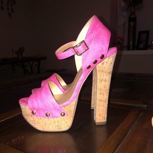 Pink heels-from Shoedazzle